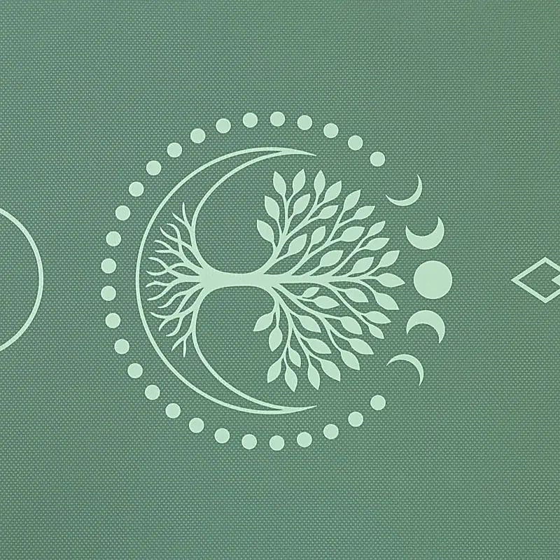 Tapete de yoga arvore da vida